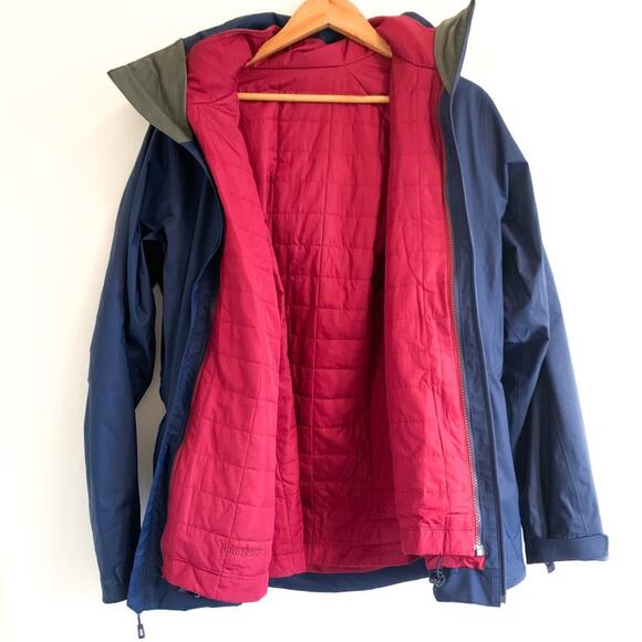 Patagonia Women's Recco 3 in 1 Snowbelle Reversible Insulated Ski Jacket Large - Picture 6 of 16